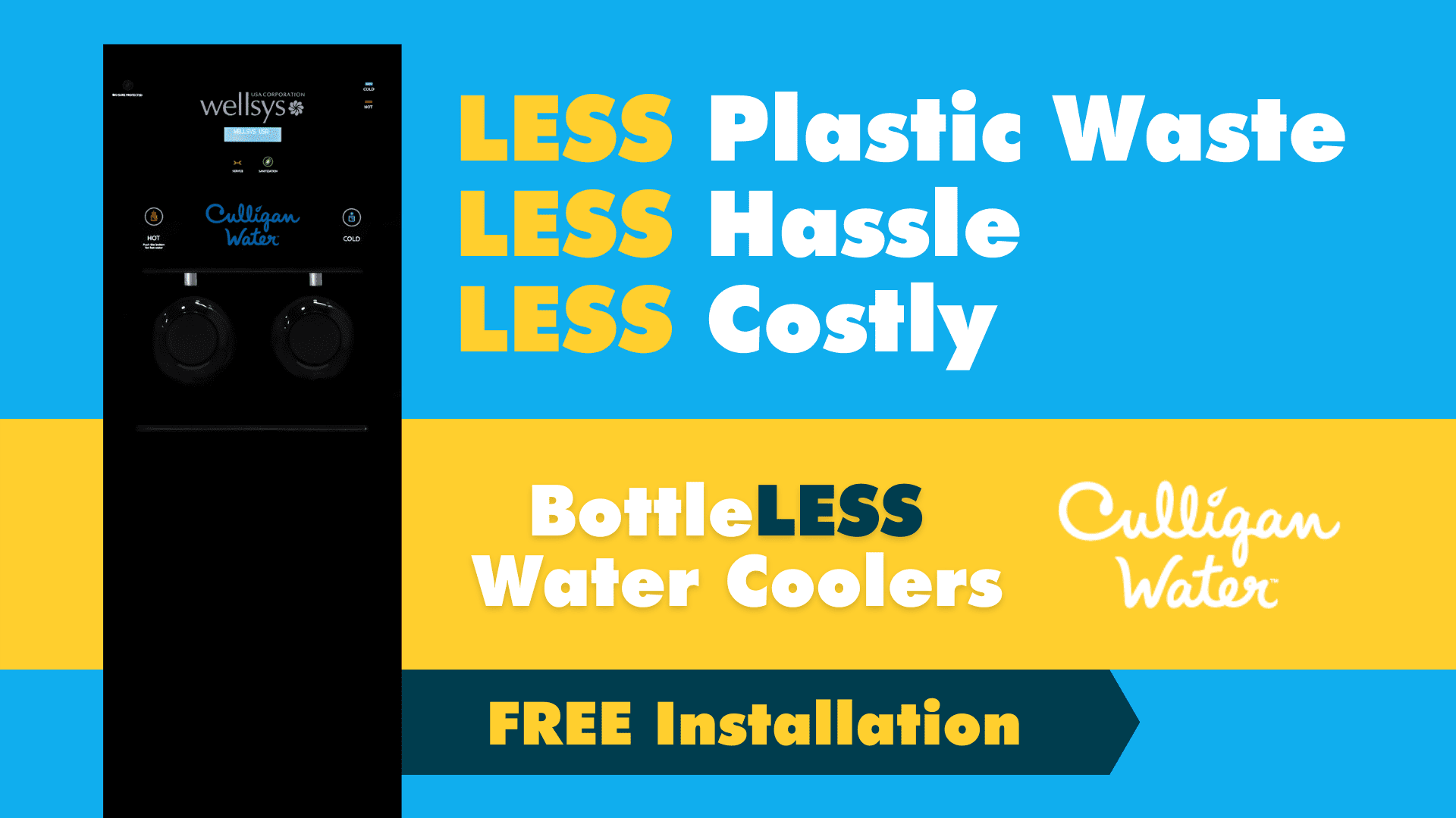 Bottleless Water Cooler